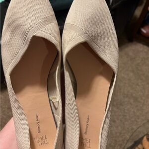 Time and Tru Women's Beige Loafers